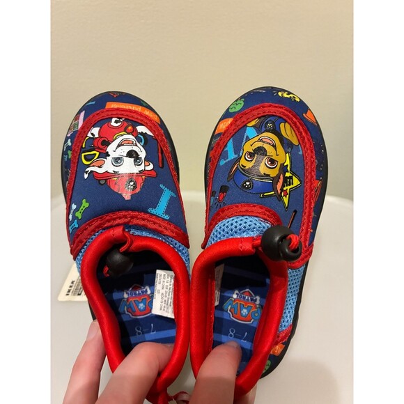 NWT Paw Patrol Toddler Boys Water Socks Swim Beach Pool Shoes Size 7-8 - Picture 6 of 6